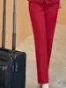 Uniforme de Aeromoça Terno Profissional Terno Feminino Outono e Inverno 2023 Formal Recepção de Hotel Etiqueta Recepção Boas-vindas Roupas de Trabalho