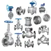 Válvula de Bloqueio em Aço Fundido de Alta Pressão, Válvula de Aço Carbono Resistente a Altas Temperaturas Tipo Flange Elétrica e Manual, Tipo de Passagem Direta, Ajustável, Uso Geral Industrial