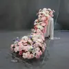 Flores Artificiales para Fiestas de Cumpleaños, Flores de Mesa tipo Cascada, Tiras de Flores Colgantes, Decoraciones para Ventanas, Arreglos Florales para Bodas, Compromisos, Ceremonias de Entrega de Coches y Flores Decorativas