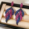 Pendientes Vintage de Aguja Plateada con Diseño de Gota de Agua de Zircón, Pendientes de Lujo Ligero de Gama Alta, Pendientes de Estilo Retro al por Mayor