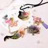 Horquilla Mariposa Cabello de Ciervo Colgante Molde de Silicona DIY Colgante Llavero Broche Delfín Ballena Molde de Pegamento