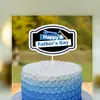 Insert para Bolo de Papel Estilo Transfronteiriço Personalizado Amazon Decoração de Bolo Dia dos Pais Insert Decoração de Bolo