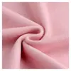 Tejido Compacto de Lana Australiana Doble Cara de Color 280g Otoño e Invierno Tejido de Punto Cepillado Tela para Ropa Térmica de Base para Ropa de Casa
