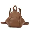 Bolso Multifuncional de Mujer Transfronterizo 2026 Verano Nueva Moda Mochila Impermeable Versátil Color Sólido Mochila de Gran Capacidad