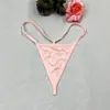 Roupa íntima sexy comércio exterior fio dental casais femininos têm produtos tamanho grande triângulo sexy calças T roupa íntima masculina uma geração de cabelo