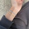 Pulseira Gypsophila Estilo Coreano Feminina Ajustável com Cordão Jóia de Amizade Atacado Luxo Leve Nicho Pulseira com Cordão