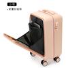 Maleta de Equipaje para Mujer Cubierta de Apertura Frontal Rueda Universal Maleta Trolley para Estudiante Cubierta de Apertura Lateral 26 Pulgadas Equipaje de Mano para Hombre y Mujer Maleta para Hombre