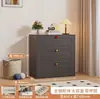 Gabinete de hierro forjado de cinco cajones para mesita de noche, gabinete de almacenamiento estrecho, gabinete de almacenamiento de cajones multicapa, organizador de ropa interior y calcetines