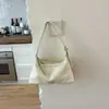 Bolsa quadrada pequena, elegante e simples, para mulheres, novo modelo 2026, bolsa de ombro única, bolsa tiracolo lisa requintada, bolsa de mão pequena única