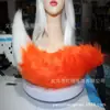 Orelha de besta de pelúcia grande feita à mão cauda de besta acessórios de joias para cosplay cauda de raposa Cauda de Lobo acessórios de cauda de gato