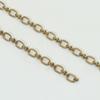 Venta al por mayor de fábrica material para collar cadena de metal hecha a mano cadena O cadena para bolso de mano cadena para colgar etiqueta de joyería diy