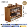 Mueble de almacenamiento para mirador de madera maciza, estante para conversión de balcón, pequeña estantería para alféizar de ventana, librería vintage a prueba de polvo para uso doméstico