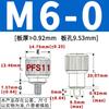 PFS11 parafusos soltos todo aço inoxidável não saem parafusos de mola parafusos de máquina de mola recartilhados M3M4M5M6