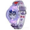 Nuevo reloj de silicona con dibujos animados para estudiantes y niños, reloj luminoso, venta al por mayor, suministro transfronterizo de relojes.