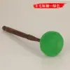 Maço para tigela tibetana budista do Nepal, Martelo de feltro de lã para tigela sonora, Maço para tigela tibetana de Xizang, Acessório de tigela lua cheia para terapia sonora profissional