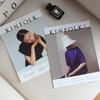 Portada de revista cartón kinloik tarjeta A4 accesorios para sesión de fotos joyería cosméticos fondo simple tarjeta ins