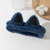 Diadema de Peluche para Lavado Facial para Mujeres, Antideslizante, Sin Marcas, Diseño Lindo y de Alta Gama Personalizable, Adecuada para Aplicar Mascarillas Faciales y Maquillaje, Resistente a la Humedad