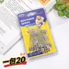 40 Imperdibles, Empaque en Ampolla, Tallas 0, 1, 2, 3, Imperdibles Dorados y Plateados, Pines para Ceñir la Cintura, Artículos de Dos Yuanes de Yiwu