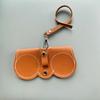 Bolsa de óculos de sol fofa portátil de microfibra estojo de óculos de sol capa protetora de óculos femininos clipe de óculos moda bolsa de óculos atacado