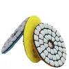 Disco de Esmerilhamento a Seco com Diamante de 5cm Disco de Polimento a Seco para Pedra de 2 Polegadas Ferramenta de Esmerilhamento e Polimento para Pedra Irregular de Mármore