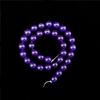 Calcedônia Roxa Escura Contas Redondas DIY Pulseira Colar Cristal Contas Soltas Cor Brilhante Pulseira Feita à Mão Acessórios de Joalheria
