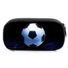 Estojo de Lápis Futebol Basquete Rugby Esportes Meninos Meninas Crianças Estampado Camada Única Caixa de Lápis Poliéster Bolsa de Papelaria Dropshipping