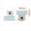 Compatible con Zhongtai Damai X5 Damai X7 clip elevador de vidrio de ventana clip de soporte clip de plástico soporte fijo