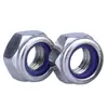 Dongming Acero Inoxidable 304 Nylon Antiaflojante Metal Antiaflojante Tuerca de Brida M3M4M5M6M8M10-M48