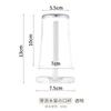 Pedido original de comercio exterior con escurridor para vasos de enjuague bucal juego de vaso de enjuague bucal para cepillado estilo japonés con estante de almacenamiento portavasos de drenaje de suelo