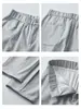 Calça Esportiva Casual Transfronteiriça Apo para Homens, Versátil para a Primavera, Malha Elástica, Caimento Solto, Perna Reta, Longa, Moletom.