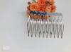 Peine de Hierro de 5 Dientes/6 Dientes/10 Dientes para el Cabello de Alta Calidad que Conserva el Color Dorado y Plateado Accesorios para el Cabello de Novia Comúnmente Usados en Disfraces Antiguos con Dientes para Boda