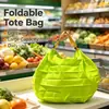 Bolsa Acordeón Bolsa de Compras para Supermercado Bolso de Mano Portátil Bolsa Enrollable Bolsa Nube Bolsa de Almacenamiento de Gran Capacidad Bolsa de Compras Plegable