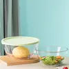 Tazón grueso de vidrio de borosilicato, tazón transparente para ensaladas, tazón grande antiadherente para mezclar, tazón para hornear y batir huevos, resistente a altas temperaturas