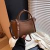 Bolso Cubo Retro Simple Portátil Transfronterizo para Mujer 2026 Nuevo Nicho Bolso de Hombro de Gama Alta Bolso Versátil Casual para Mujer