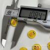 2023 nuevo semicírculo completo tarjeta de patito amarillo pequeño 11 mm japonés diy hecho a mano tienda venta al por mayor fábrica en stock ventas directas