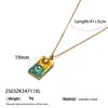 Collar Taina de Acero Inoxidable Europeo y Americano para Mujer Diseño de Nicho Etiqueta de Sol Luna Estrella Collar de Acero de Titanio Colgante Versátil Cadena para Clavícula