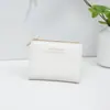 Nueva Cartera de Mujer de PU Estilo Corto de Gama Alta Simple con Múltiples Ranuras para Tarjetas Billetera Monedero Transfronteriza Venta al por Mayor
