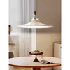 Nuevo candelabro de restaurante estilo vintage 2025 nueva lámpara retro francesa para mesa de comedor iluminación mesa redonda de ajedrez accesorio de iluminación OVNI