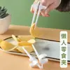Novos pauzinhos de dedo, pauzinhos auxiliares preguiçosos, jogos de lanches, pauzinhos de mão sujos, anel de dedo, clipe de comida