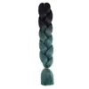 Trenzas Grandes de Fibra Sintética de Comercio Exterior, Trenzas de Colores, Peluca, Cabello para Trenzas Jumbo, Rastas Africanas, Cabello para Crochet