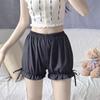 Pantalones JK de calabaza blancos transfronterizos para mujer, verano, mallas finas, anti-luz, se pueden usar afuera, holgados, talla grande, linterna, seguro