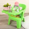 Silla doméstica duradera con respaldo, taburete lindo, silla chirriante especial para niños, silla chirriante para bebé de fábrica de comercio exterior