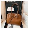 Bolso Tote Transfronterizo para Viajero Mujer Gran Capacidad 2025 Nuevo Primavera y Verano Simple Combinable Bolso de Hombro Bolso con Sensación de Alta Gama