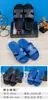 Chinelos de Praia Planos de PVC para Homens no Atacado, Chinelos Macios para Banheiro para Hotéis e Pousadas, Slip-Ons Respiráveis para Exterior