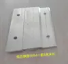 Perfil de alumínio com borda de suspensão em forma de Z liga de alumínio painel de parede com folheado de madeira peça de suspensão para quadro decorativo em forma de Z instalação fixadores de encaixe