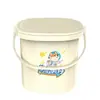 Cubo portátil engrosado con tapa para lavar ropa y remojar pies, un cubo de lavandería multifuncional para uso doméstico y dormitorios estudiantiles