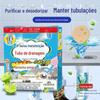 Limpeza de tubos de drenagem comprimidos efervescentes desodorante de vaso sanitário de esgoto desodorante limpeza de agente de dragagem decomposição comprimidos efervescentes