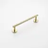 Toallero negro de acero inoxidable 304, tres piezas, aro para toalla de baño, gancho para papel higiénico, gancho individual para ropa