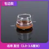 Capas de Pé Silenciosas para Mesa e Cadeira Estilo Universal Doméstico Material de Silicone Transparente Não Precisa de Cola Encaixe Pronto para Usar Base de Feltro Resistente ao Desgaste Reduz
