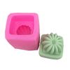 BK1078 cacto molde de silicone aromaterapia molde de vela de gesso